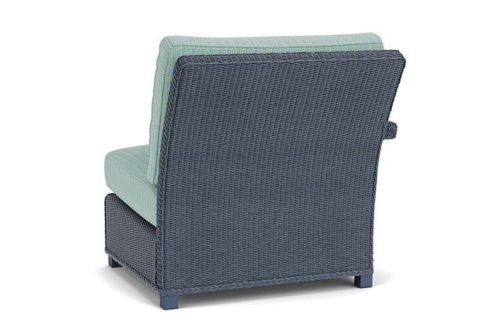 Lloyd Flanders™ Hamptons Right Arm Sectional - Denim Blue