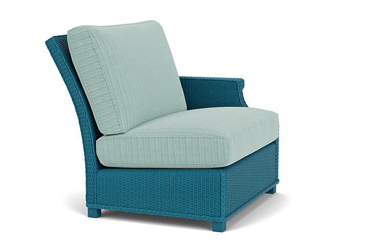 Lloyd Flanders™ Hamptons Left Arm Sectional - Peacock