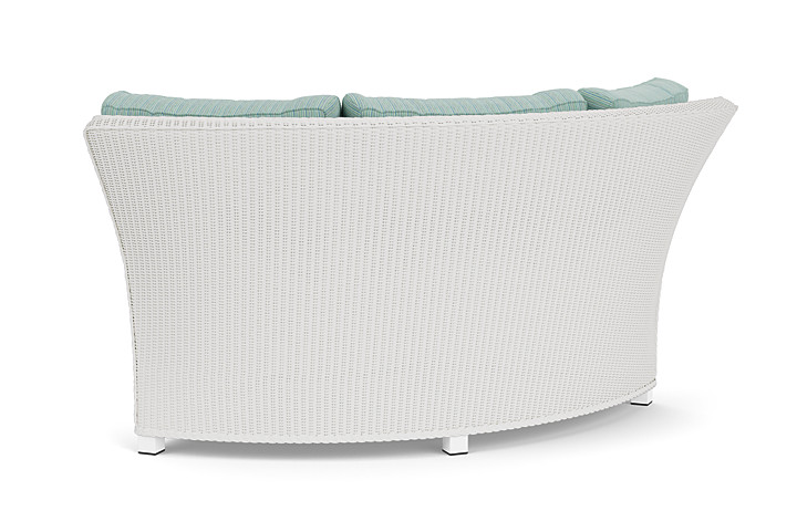 Lloyd Flanders™ Hamptons Wedge Corner Sectional - Matte White