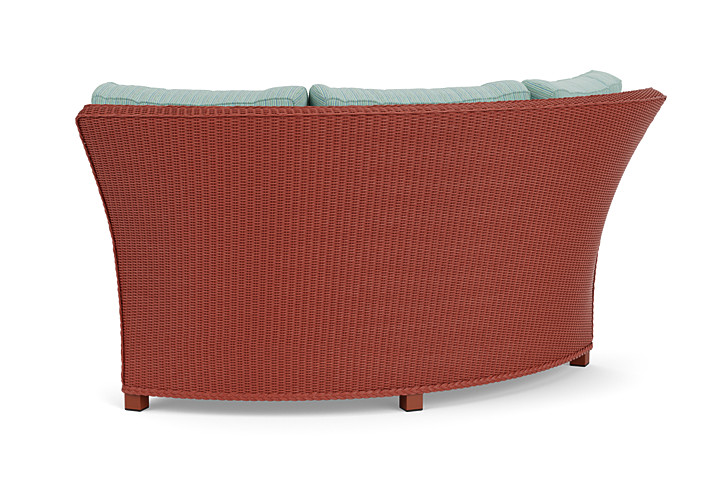 Lloyd Flanders™ Hamptons Wedge Corner Sectional - Terracotta