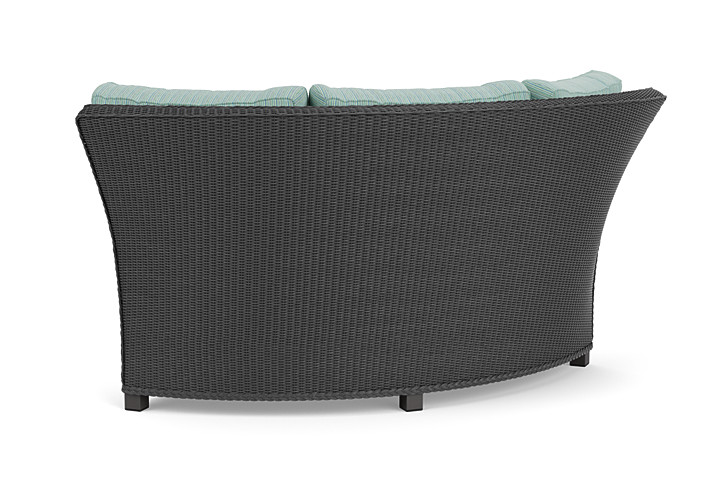 Lloyd Flanders™ Hamptons Wedge Corner Sectional - Charcoal