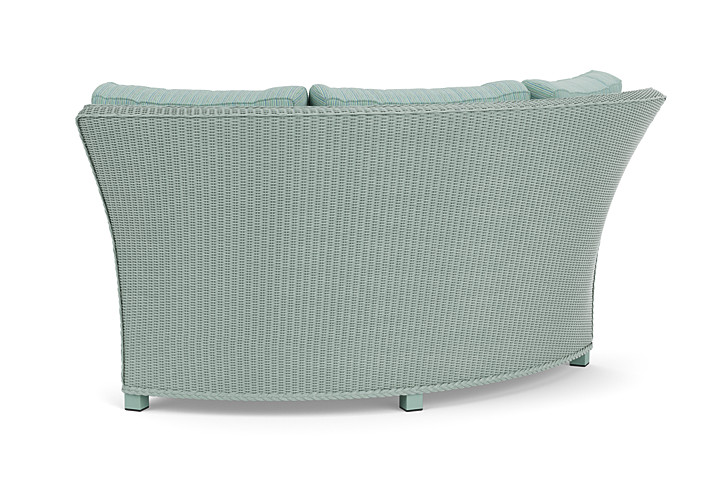 Lloyd Flanders™ Hamptons Wedge Corner Sectional - Sea Glass