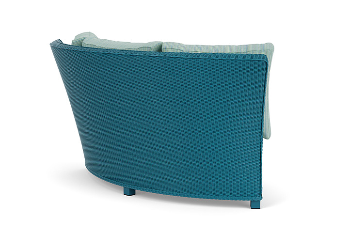 Lloyd Flanders™ Hamptons Wedge Corner Sectional - Peacock