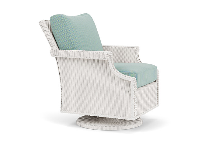 Lloyd Flanders™ Hamptons Swivel Rocker Lounge Chair - White