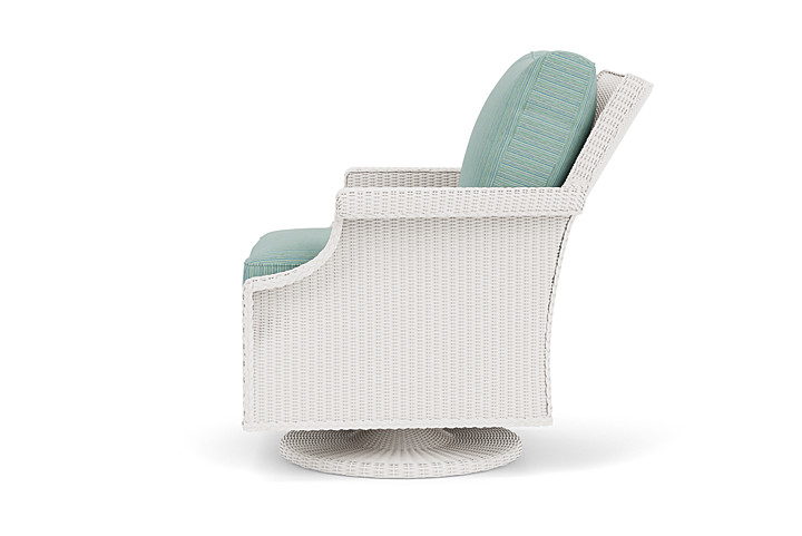 Lloyd Flanders™ Hamptons Swivel Rocker Lounge Chair - White