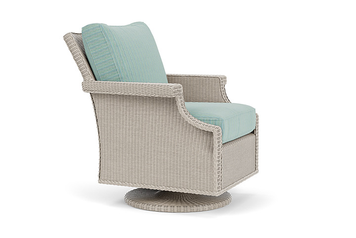 Lloyd Flanders™ Hamptons Swivel Rocker Lounge Chair - Linen