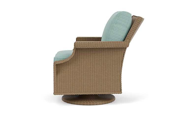 Lloyd Flanders™ Hamptons Swivel Rocker Lounge Chair - Fawn