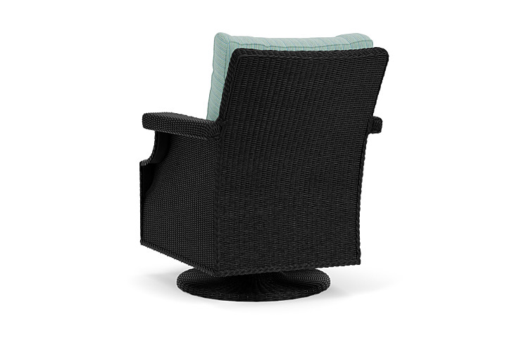 Lloyd Flanders™ Hamptons Swivel Rocker Lounge Chair - Ebony