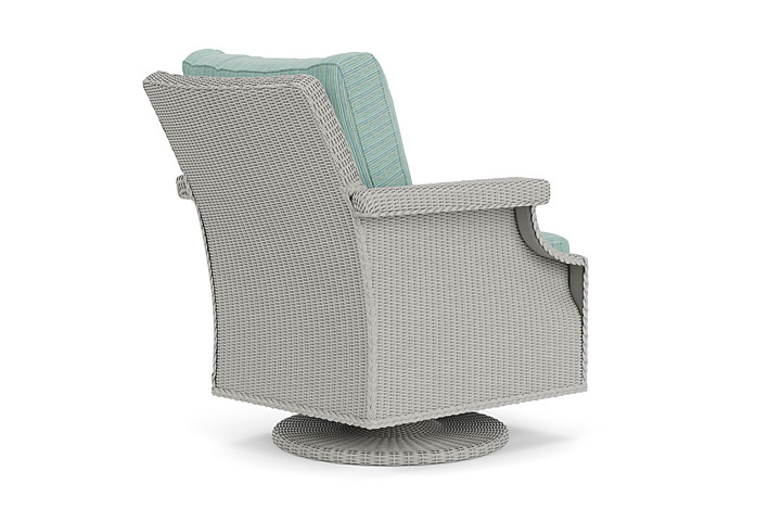 Lloyd Flanders™ Hamptons Swivel Rocker Lounge Chair - Platinum