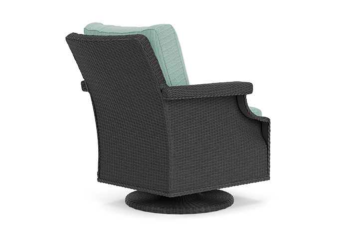 Lloyd Flanders™ Hamptons Swivel Rocker Lounge Chair - Charcoal