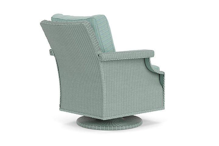 Lloyd Flanders™ Hamptons Swivel Rocker Lounge Chair - Sea Glass