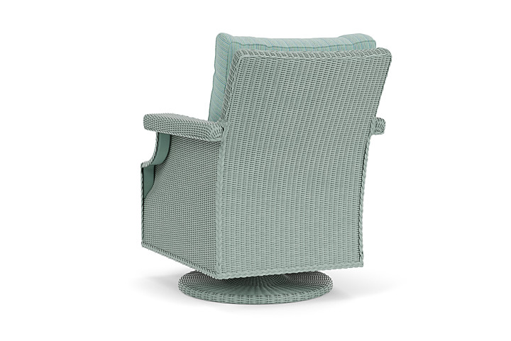 Lloyd Flanders™ Hamptons Swivel Rocker Lounge Chair - Sea Glass