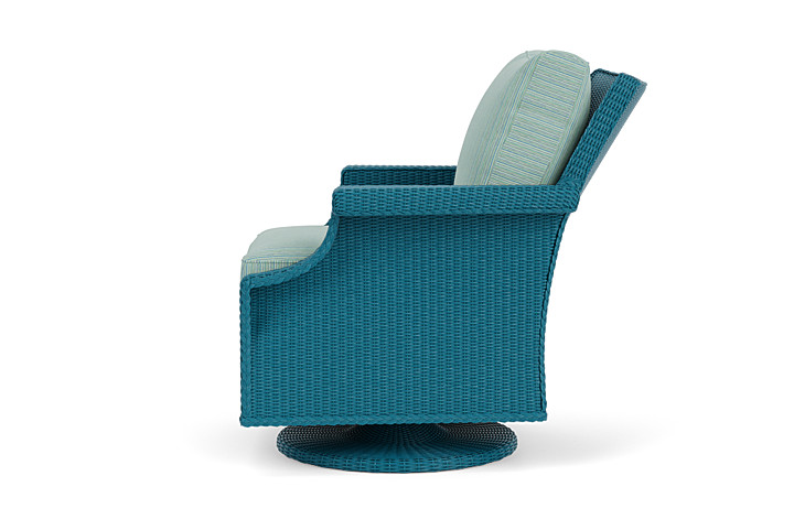 Lloyd Flanders™ Hamptons Swivel Rocker Lounge Chair - Peacock