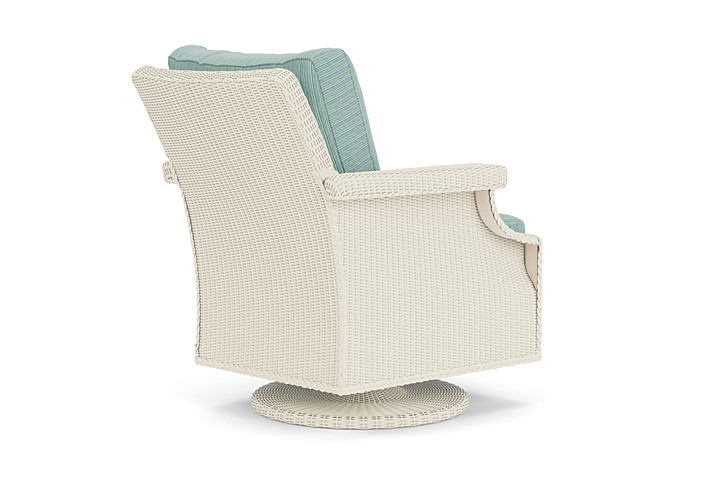 Lloyd Flanders™ Hamptons Swivel Rocker Lounge Chair - Ivory