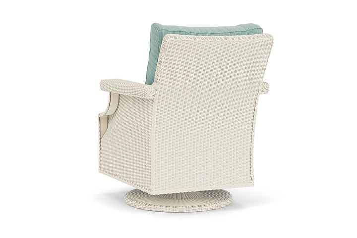 Lloyd Flanders™ Hamptons Swivel Rocker Lounge Chair - Ivory