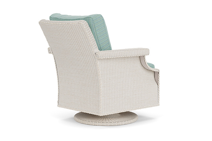 Lloyd Flanders™ Hamptons Swivel Rocker Lounge Chair - Antique White