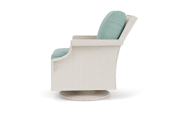 Lloyd Flanders™ Hamptons Swivel Rocker Lounge Chair - Antique White