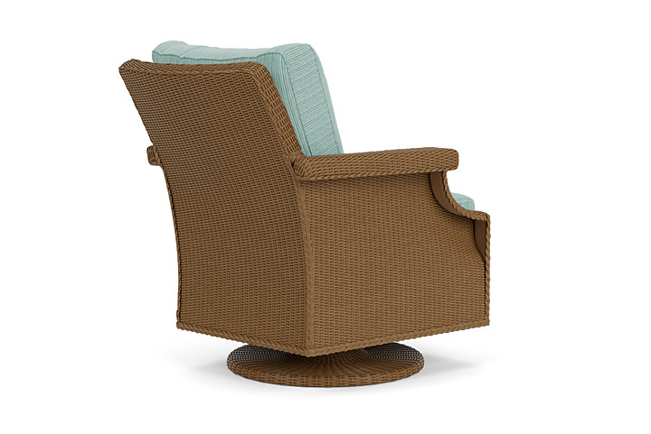 Lloyd Flanders™ Hamptons Swivel Rocker Lounge Chair - Hickory