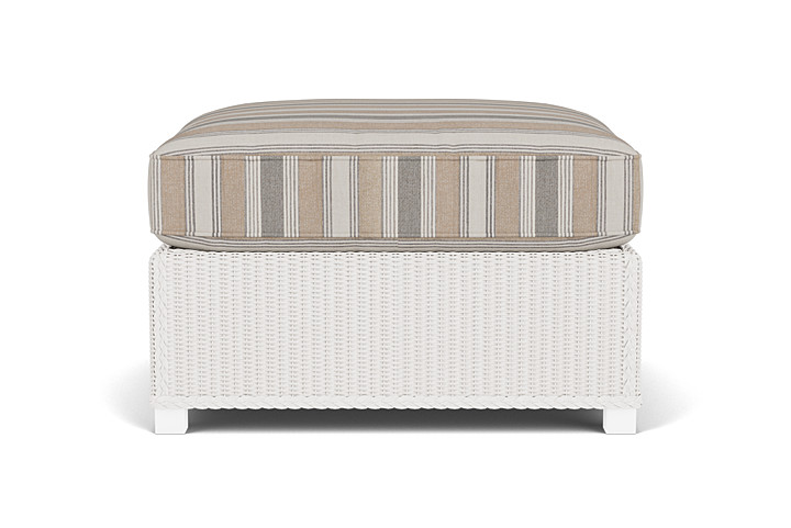 Lloyd Flanders™ Hamptons Large Ottoman - White