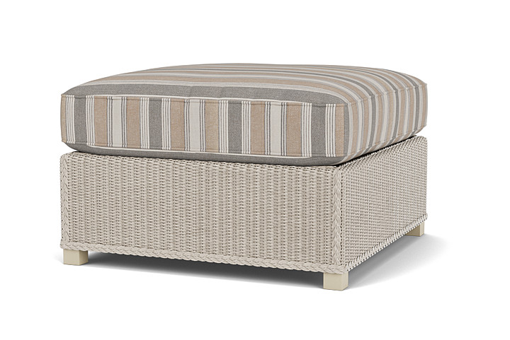 Lloyd Flanders™ Hamptons Large Ottoman - Linen