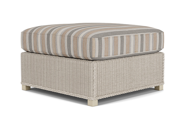 Lloyd Flanders™ Hamptons Large Ottoman - Linen