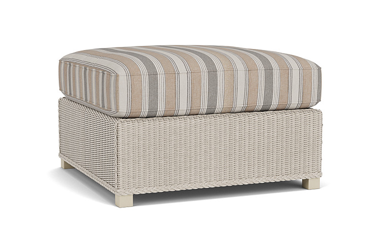 Lloyd Flanders™ Hamptons Large Ottoman - Linen