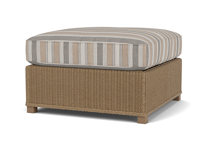 Lloyd Flanders™ Hamptons Large Ottoman - Fawn