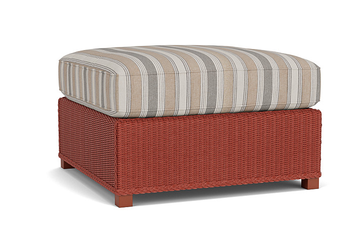 Lloyd Flanders™ Hamptons Large Ottoman - Terracotta