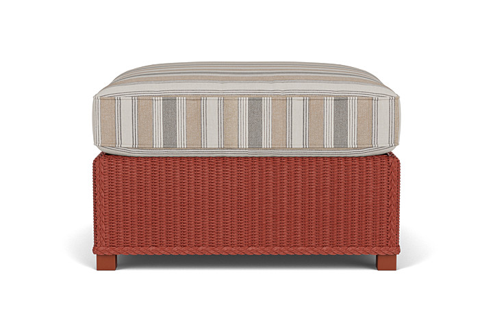 Lloyd Flanders™ Hamptons Large Ottoman - Terracotta