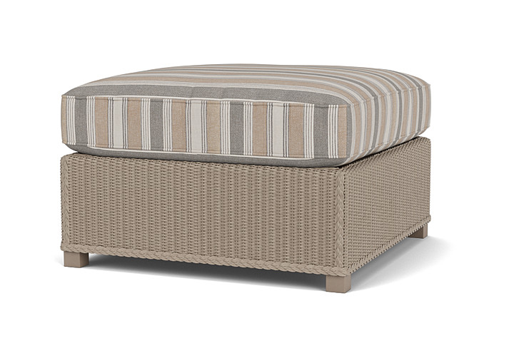 Lloyd Flanders™ Hamptons Large Ottoman - French Beige