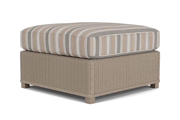 Lloyd Flanders™ Hamptons Large Ottoman - French Beige