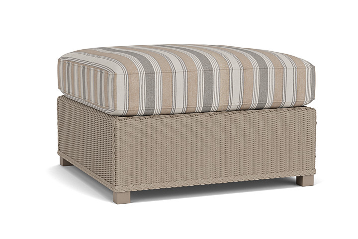 Lloyd Flanders™ Hamptons Large Ottoman - French Beige