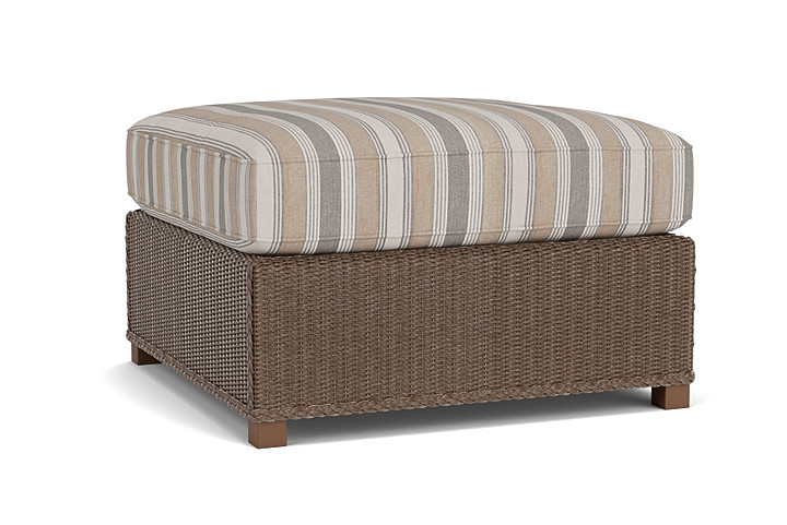 Lloyd Flanders™ Hamptons Large Ottoman - Bark