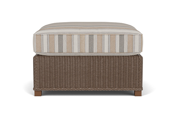 Lloyd Flanders™ Hamptons Large Ottoman - Bark