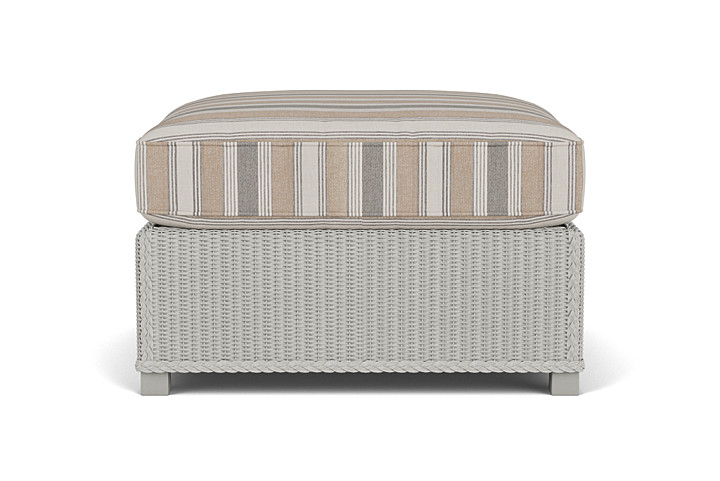 Lloyd Flanders™ Hamptons Large Ottoman - Platinum