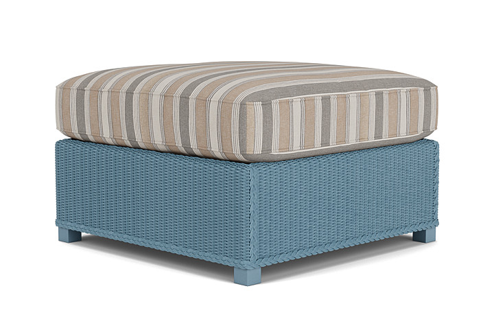 Lloyd Flanders™ Hamptons Large Ottoman - Stillwater