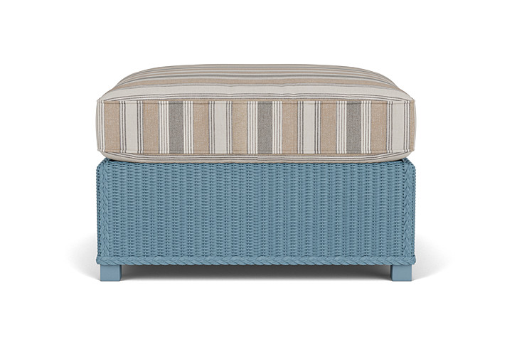 Lloyd Flanders™ Hamptons Large Ottoman - Stillwater