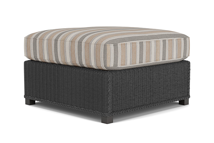 Lloyd Flanders™ Hamptons Large Ottoman - Charcoal