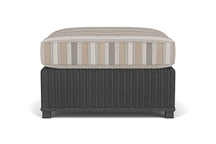 Lloyd Flanders™ Hamptons Large Ottoman - Charcoal