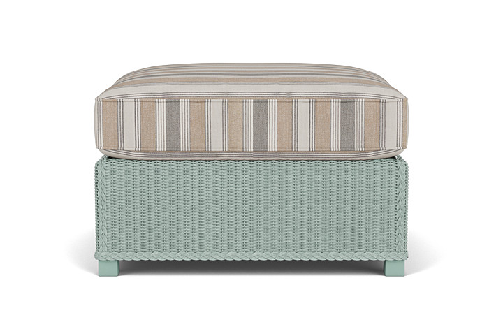 Lloyd Flanders™ Hamptons Large Ottoman - Sea Glass