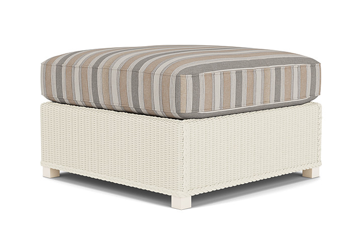 Lloyd Flanders™ Hamptons Large Ottoman - Ivory