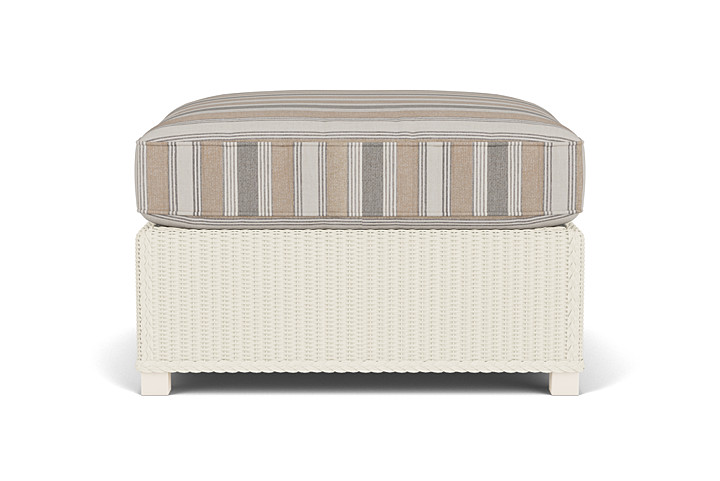 Lloyd Flanders™ Hamptons Large Ottoman - Ivory