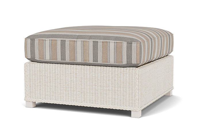 Lloyd Flanders™ Hamptons Large Ottoman - Antique White