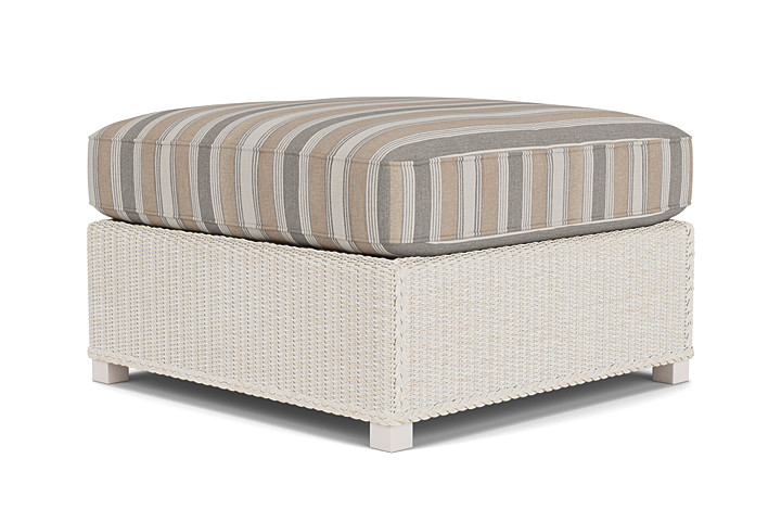 Lloyd Flanders™ Hamptons Large Ottoman - Antique White