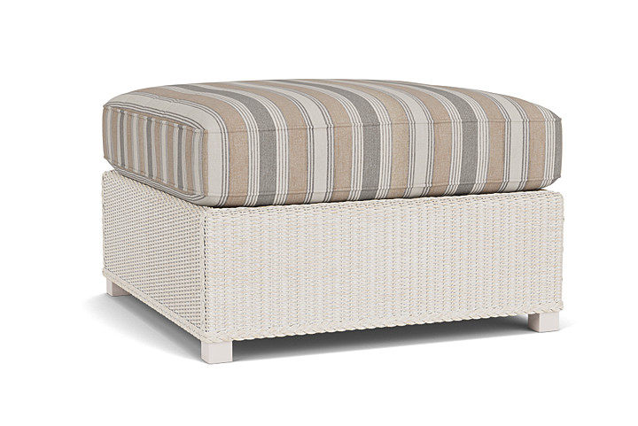 Lloyd Flanders™ Hamptons Large Ottoman - Antique White