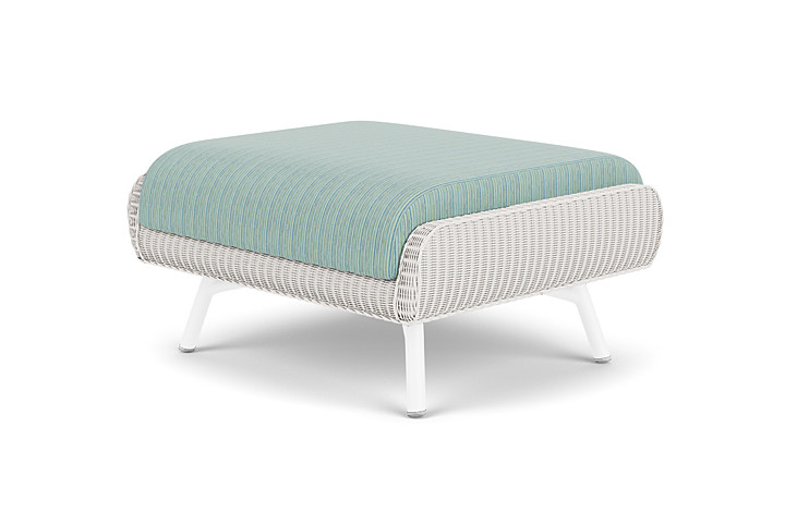 Lloyd Flanders™ Essence Ottoman - White