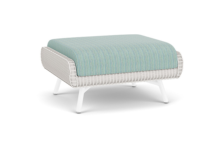 Lloyd Flanders™ Essence Ottoman - White