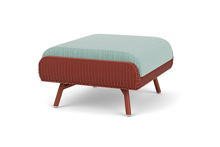 Lloyd Flanders™ Essence Ottoman - Terracotta