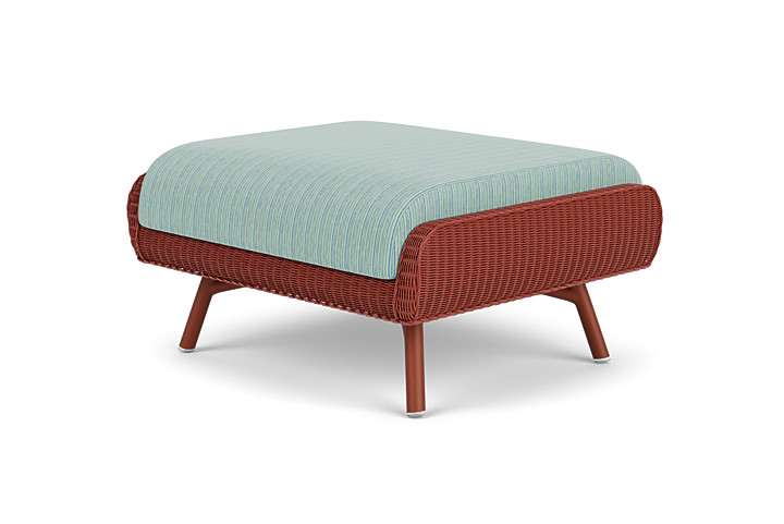 Lloyd Flanders™ Essence Ottoman - Terracotta