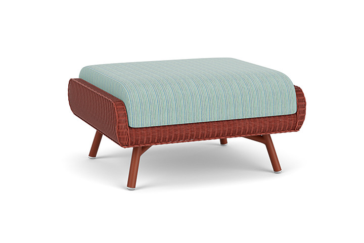 Lloyd Flanders™ Essence Ottoman - Terracotta